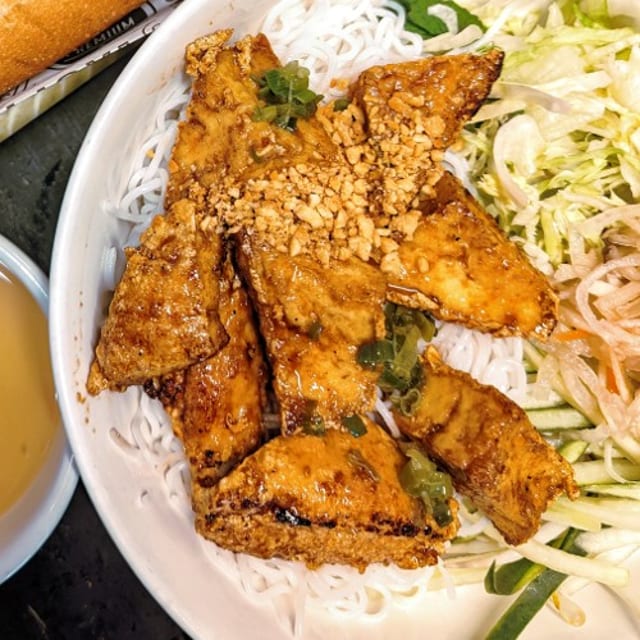 Fried Tofu Platter.