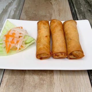 Pork Spring Rolls (3)