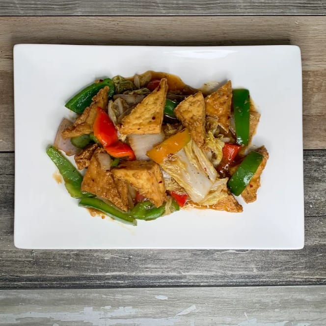 🌶️ Spicy Lemongrass with Tofu.