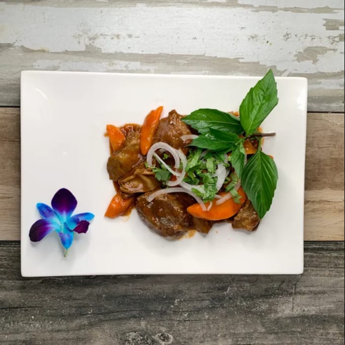 Beef Stew with Banh Mi.