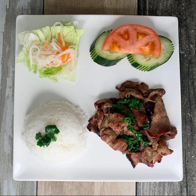 Grilled Pork Platter.