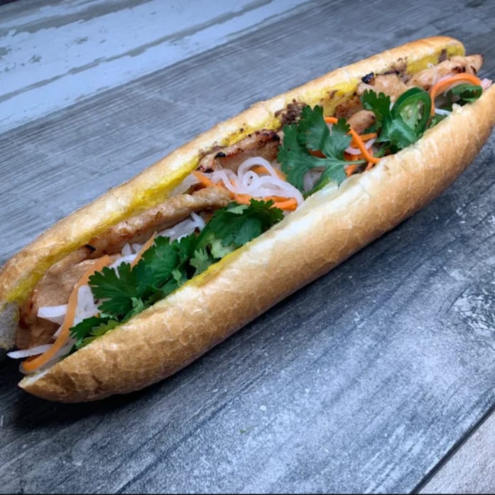 Grilled Chicken Banh Mi.