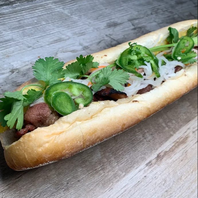 Grilled Pork Banh Mi.