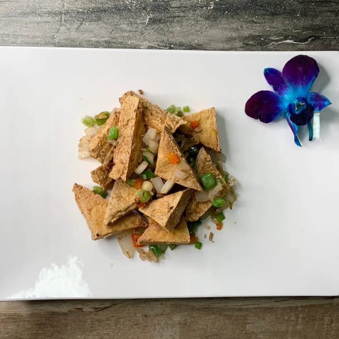 Salt and Pepper Tofu.