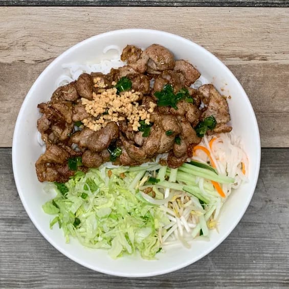 Pork Lemongrass Platter.