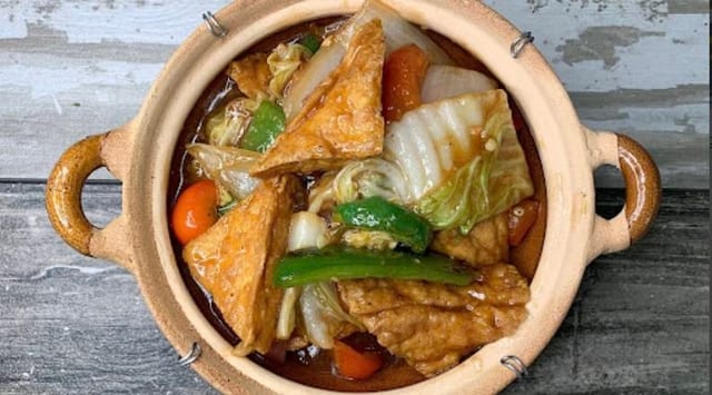 Curry Tofu.